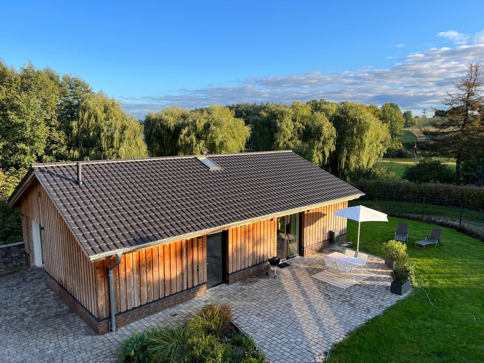 Ferienhaus Auszeit Mit Sauna Schwarz Εξωτερικό φωτογραφία